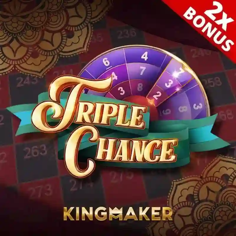 Giao diện trò chơi Triple Chance Roulette tại wofa777